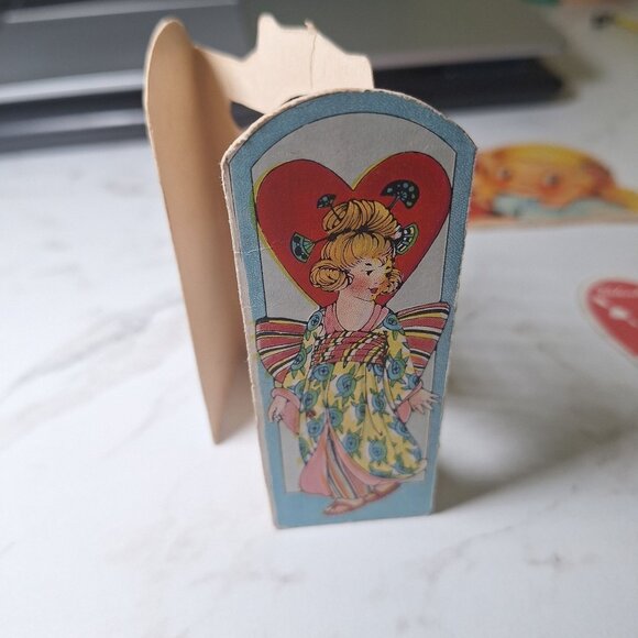 Vintage Valentine Assortment Set Of 3 Classic Love Cards Scrapbooking Gifting - Picture 7 of 10